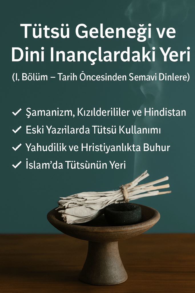 Taş tütsü kabı, ot ve reçine yakmak için kullanılan geleneksel bir sunak