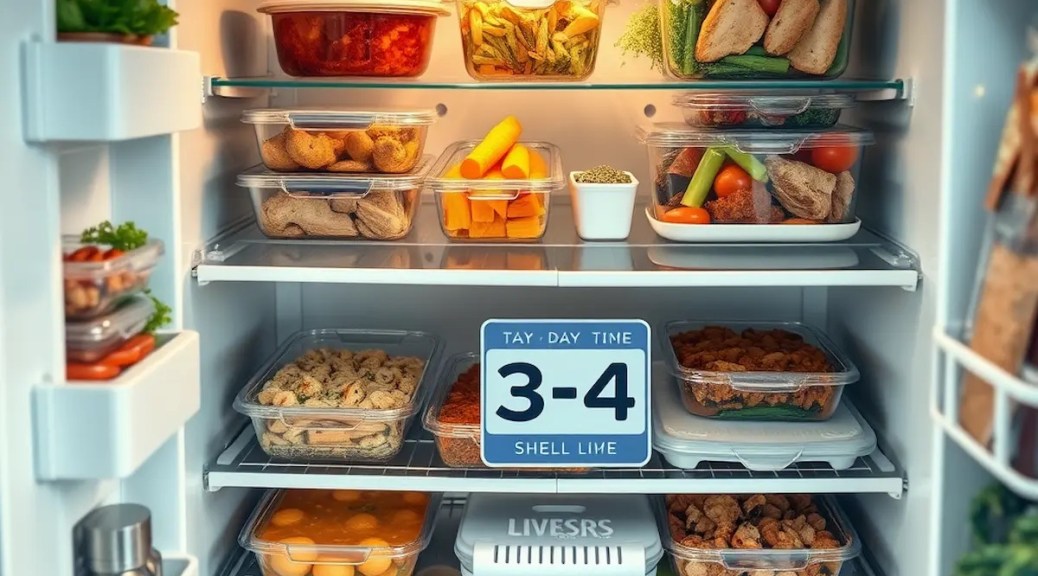 “Pişmiş yemeklerin buzdolabında bozulmadan kalma süresi”