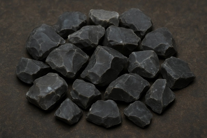 Çakmak taşı diğer taşlardan farklıdır.