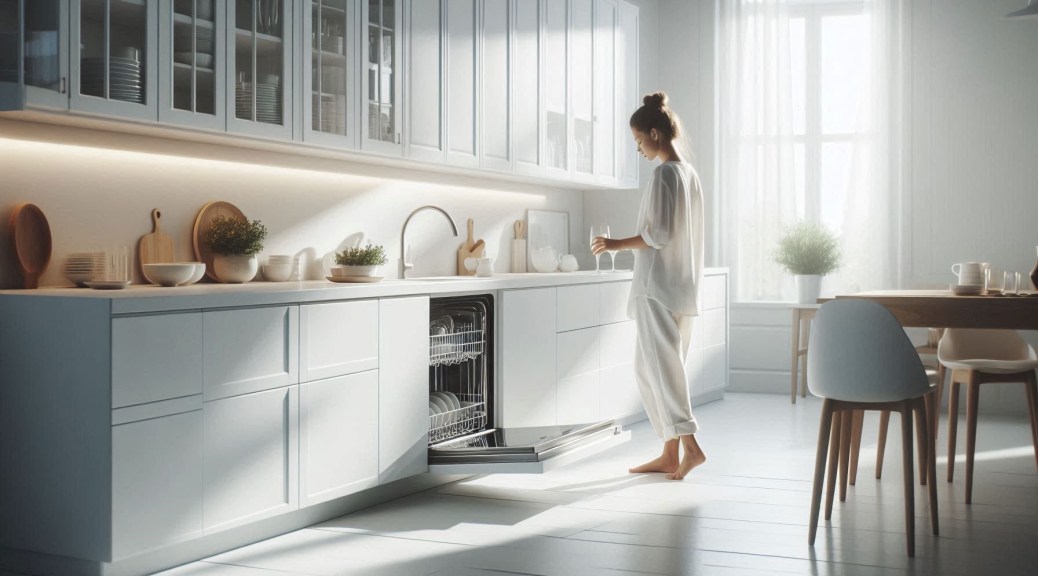 Bulaşık makinasında oksijenli toz kullanımı için görsel